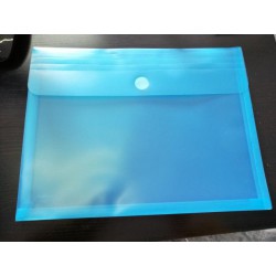 ENVELOPE VELCRO A4 AZUL