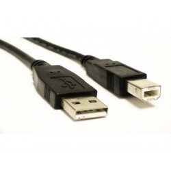 Cabo USB 2.0 A/B M/M Plus...