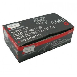 CLIPS MOLA PRETOS 25MM  QX12 